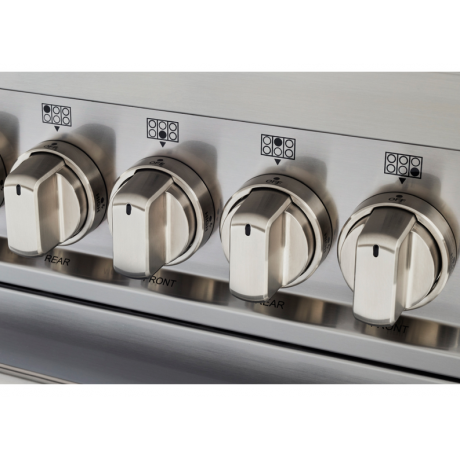 BERTAZZONI MAS96L1EXT Κουζίνα Αερίου 90cm Inox